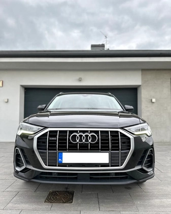 Audi Q3 cena 156900 przebieg: 44000, rok produkcji 2021 z Gostyń małe 379